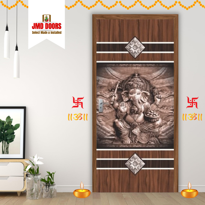JMD DOORS GANESHA DIGITAL SUNMICA DOOR