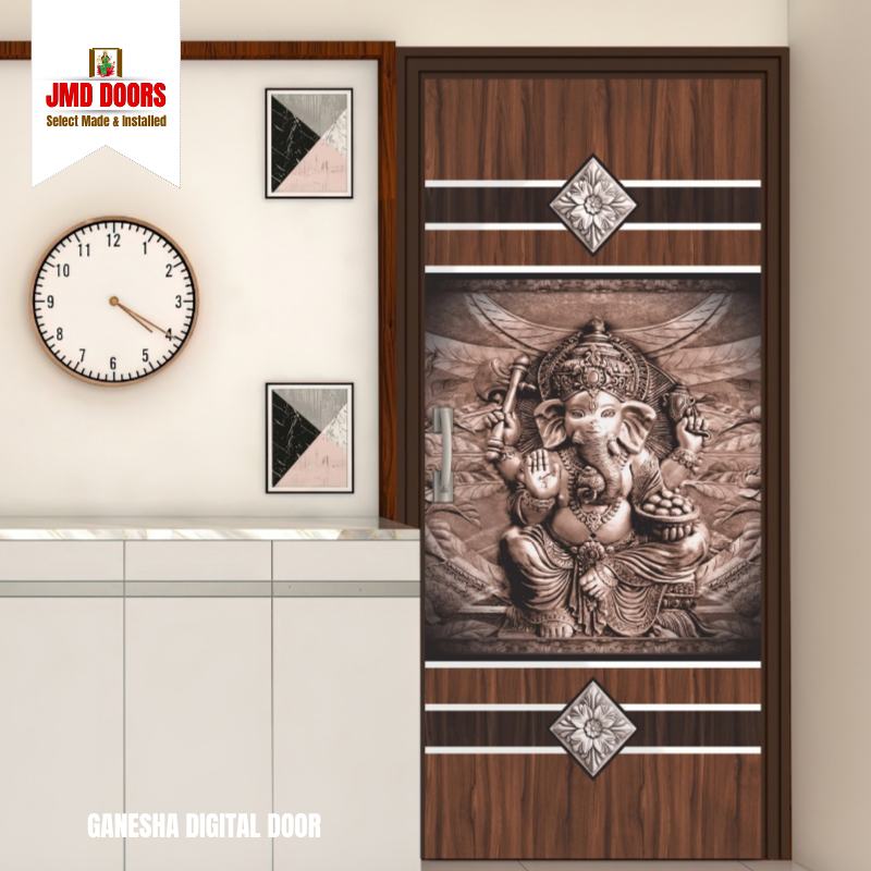 JMD DOORS POOJA ROOM DIGITAL SUNMICA DOOR