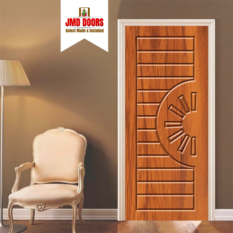 Budget Main Door Flex Teak Colour Door